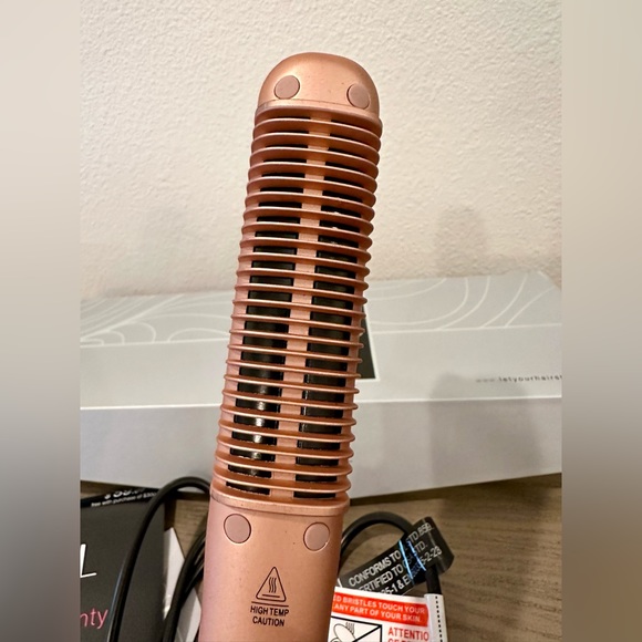 NIB Soleil Rose Gold Styling Comb Heat Brush - Picture 11 of 13